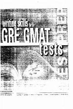 Writing Skills for the GRE and GMAT Tests