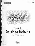 Commercial greenhouse production in Alberta.
