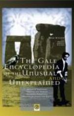 The Gale Encyclopedia Of The Unusual And Unexplained