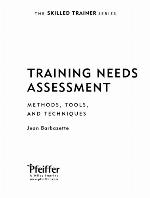 Training Needs Assessment