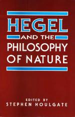 Hegel &amp; Philosophy of Nature