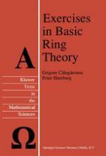 Exercises in Basic Ring Theory