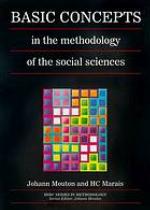 Basic Concepts in the Methodology of the Social Sciences