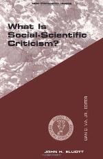 What Is Social Scientific Criticism?