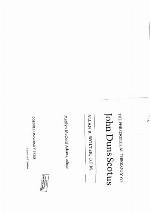 Philosophical Theology of John Duns Scotus