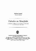 Calculus On Manifolds