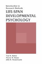 Life-Span Developmental Psychology