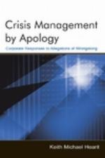 Crisis Management by Apology