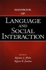 Handbook Of Language And Social Interaction