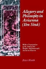 Allegory and Philosophy in Avicenna (Ibn Sînâ) (Middle Ages)