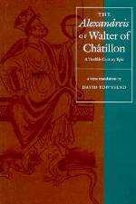 The Alexandreis of Walter of Chatilon
