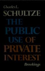 The Public Use of Private Interest