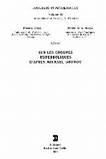 Sur Les Groupes Hyperboliques d'Apr�s Mikhael Gromov