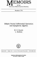 Elliptic Partial Differential Operators and Symplectic Algebra