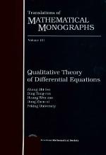 Qualitative Theory Of Differential Equations