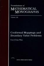 Conformal Mappings and Boundary Value Problems (Translations of Mathematical Monographs)