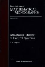 Qualitative Theory of Control Systems