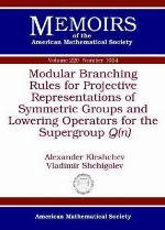 Modular Branching Rules for Projective Representations of Symmetric Groups and Lowering Operators for the Supergroup Q(n)