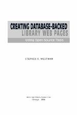 Creating Database-Backed Library Web Pages