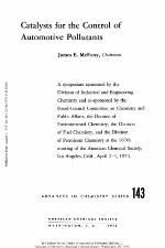 Catalysts For The Control Of Automotive Pollutants
