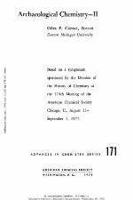 Archaeological Chemistry  Ii