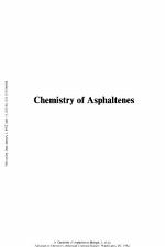 Chemistry of Asphaltenes (Advances in chemistry series)