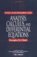 Dictionary of Analysis, Calculus, and Differential Equations