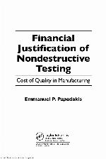 Financial Justification of Nondestructive Testing