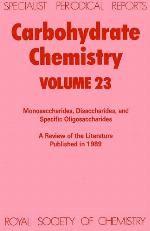 Carbohydrate Chemistry Volume 23