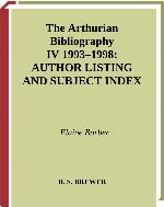 Arthurian Bibliography IV