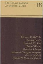 The Tanner Lectures on Human Values, 1980