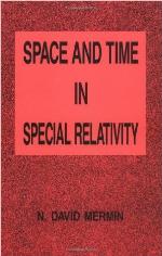 Space and Time in Special Relativity