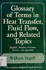Glossary of Terms in Heat Trans