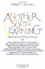 Another Sort of Learning