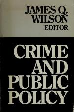 Crime and Public Policy