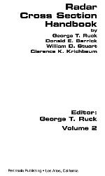 Radar Cross Section Handbook - Volume 2