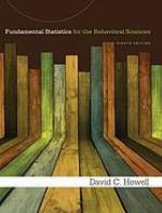 Fundamental statistics for the behavioral sciences