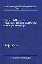 Weak Intelligence