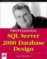 Professional SQL Server 2000 Database Design