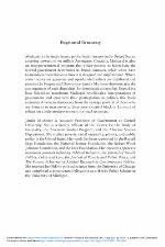 Fragmented Democracy