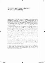 Continuity and Change Before and After the Arab Uprisings