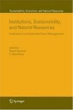 Institutions, Sustainability, and Natural Resources
