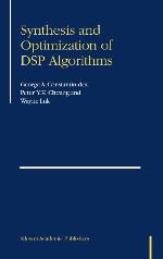 Synthesis and Optimization of DSP Algorithms