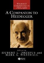 A Companion to Heidegger