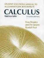 Student's Solutions Manual for Multivariable Calculus