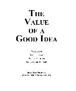 The Value of a Good Idea