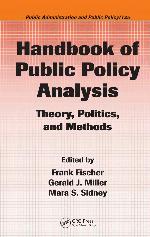 Handbook of Public Policy Analysis