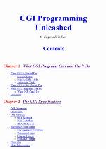 Cgi Programming Unleashed
