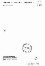 The Concept of Logical Consequence