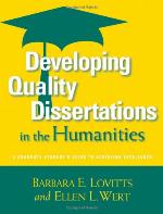 Developing Quality Dissertations in the Humanities